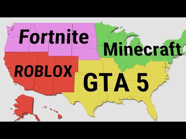 Top Trending Video Games in Every US State Between 2017 and 2020