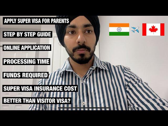 HOW TO APPLY SUPER VISA FOR PARENTS | INDIA TO CANADA | STEP BY STEP GUIDE