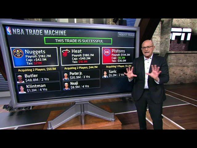  Bobby Marks TRADE MACHINE  Jimmy Butler & Zion Williamson trade scenarios | NBA Today