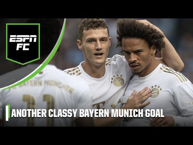 Leroy Sane caps off a CLASS GOAL from Bayern Munich 