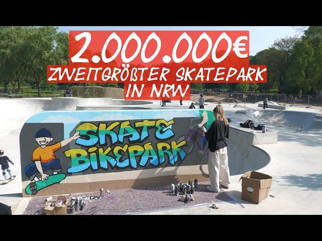  ZWEITGRÖßTER SKATEPARK IN NRW MOERS HÜLSDONK 2 MILLIONEN EURO TEURER SKATEPARK   SPOT CHECK #68