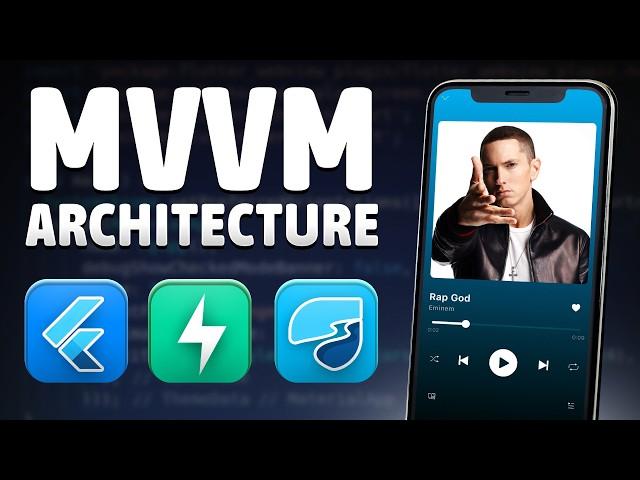 Flutter Spotify Clone - MVVM Architecture Full Course For Beginners | Python, FastAPI, Riverpod