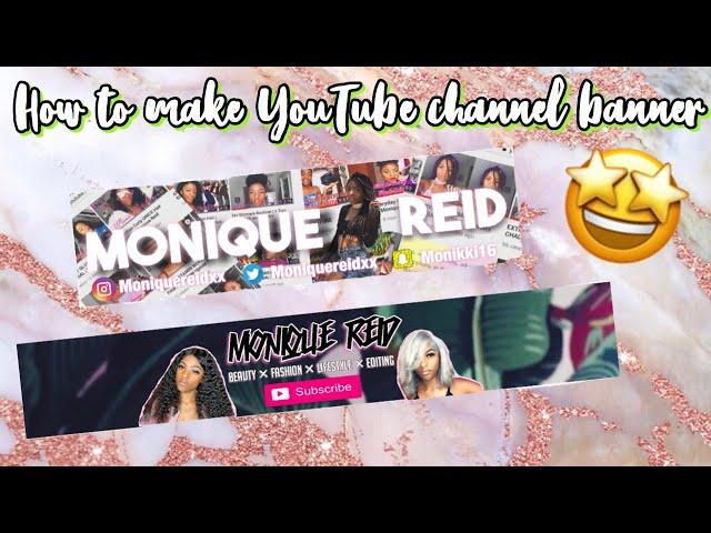 HOW TO MAKE YOUTUBE CHANNEL BANNER | SIMPLE & EASY!