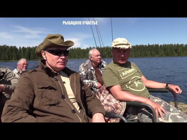 PUTIN !!! FISHING IN RUSSIA !!! PIKE ATAK !!! BASS FISHING