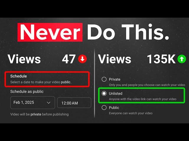 Beginner YouTube Mistakes That DESTROY Your Views in 2025 (AVOID THESE)