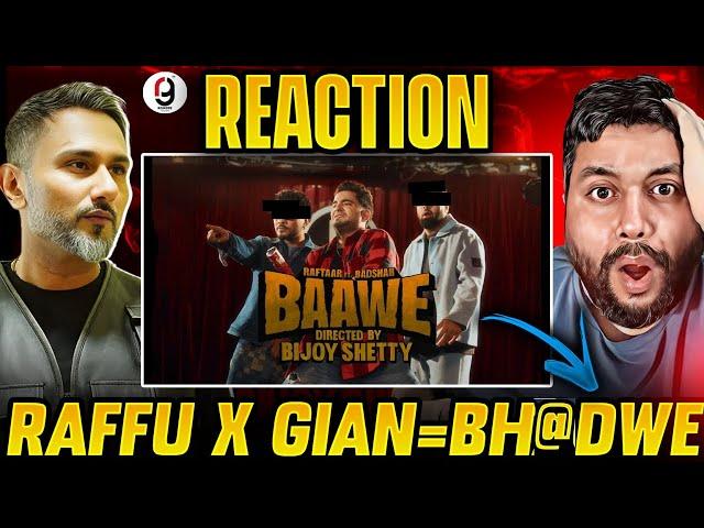 RAFTAAR X BADSHAH - BAAWE | SOFT DRIVE Vol.2 | SAMAY RAINA DISS YO YO HONEY SINGH | REACTION BY RG