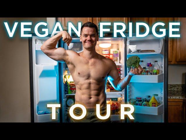 Fit Vegan Fridge Tour - (What Foods I Buy To Stay Lean & Fit)