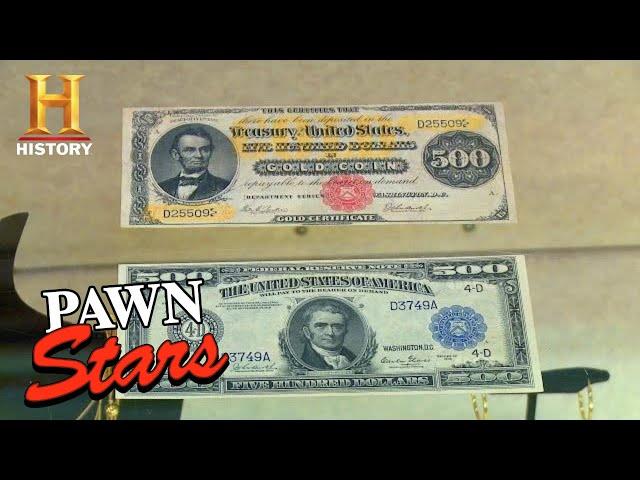 Pawn Stars: INCREDIBLY RARE FEDERAL CURRENCY (Season 13) | History