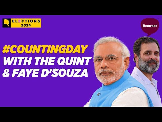 LIVE | Lok Sabha Election Results 2024: Will PM Modi Secure a Third Term? | With Faye & Aditya