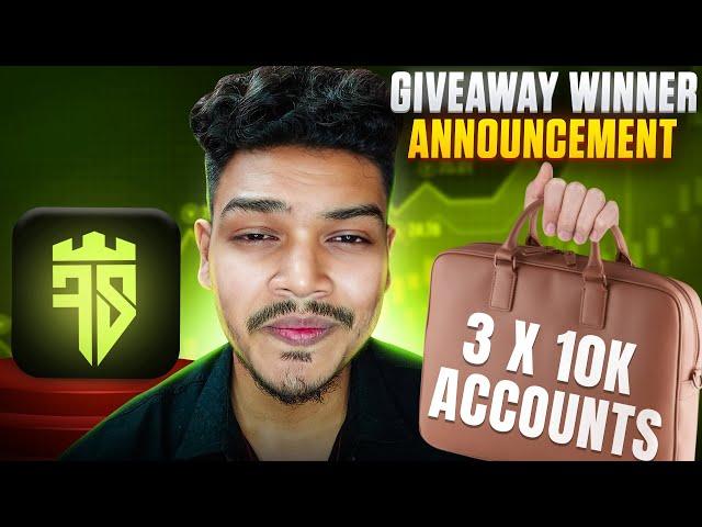 Funded Squad 3 × $10000 accounts giveaway | Funded Squad Prop Firm