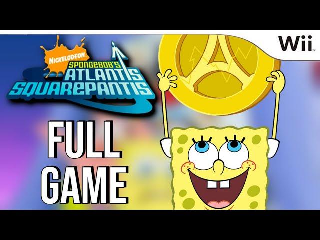 SpongeBob's Atlantis Squarepantis [Wii] - Full Game Walkthrough (Levels 1-14)