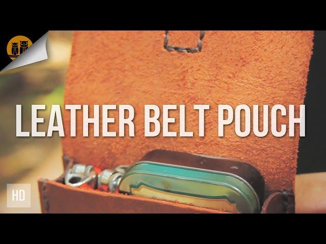 Krik's Handmade Leather Belt Pouch