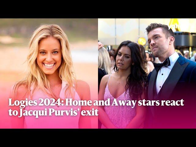 Logies 2024: Home and Away stars react to Jacqui Purvis’ 'upsetting' exit | Yahoo Australia