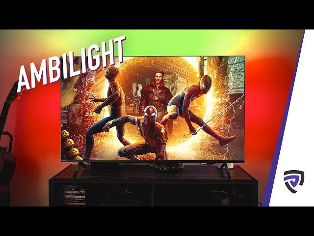 This TV has its OWN LIGHTS! - Philips 8500 Series 4K Smart TV 