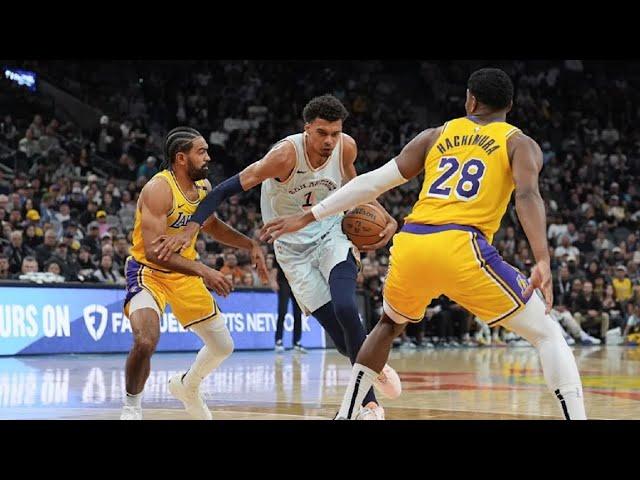 Lakers vs Spurs | Lakeshow DEFENSE Highlights