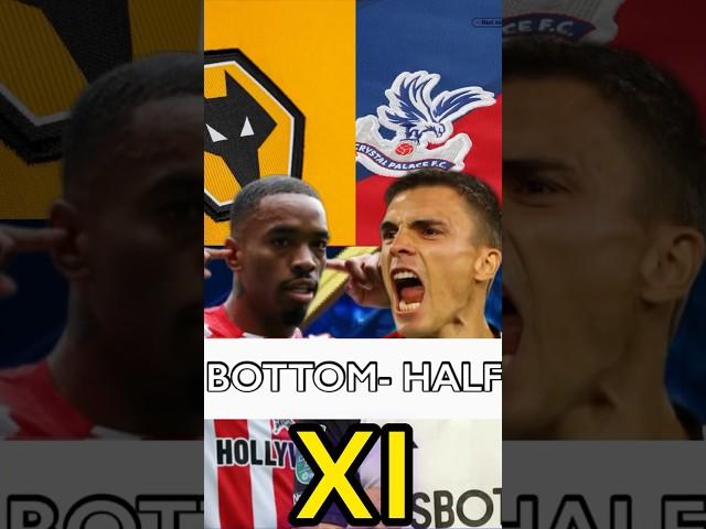 BOTTOM HALF XI #premierleague #fpl #footballdebate #footballshorts #football