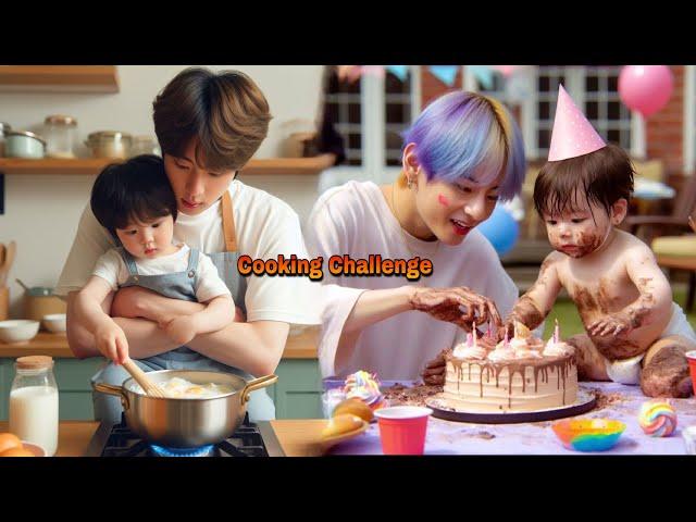 BTS cooking with cute boy // Hindi dub