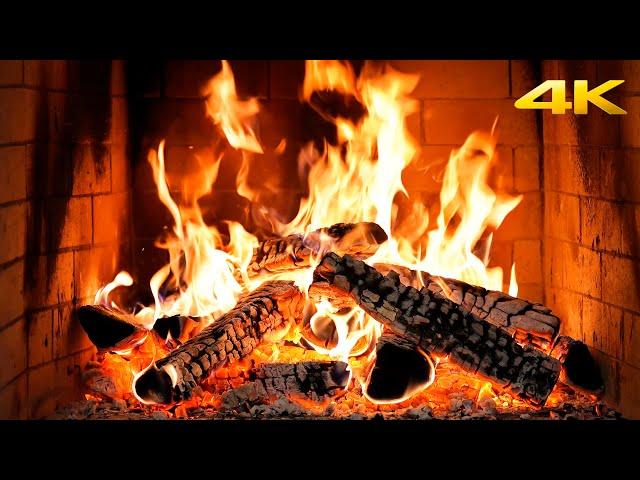  The Best Burning Fireplace: Cozy Crackling Logs and Soothing Glow for Sleep and Relaxation 4K UHD