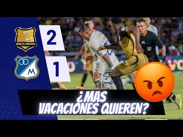 ¿REGRESA MILLONARIOS DESPUES DE 20 DIAS CON LOS MISMOS ERRORES? AGUILAS 2 MILLONARIOS 1 ANALISIS