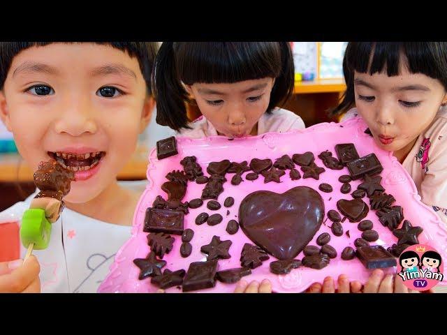 หนูยิ้มหนูแย้ม | ทำฟองดูช็อกโกแลต Chocolate Fondue