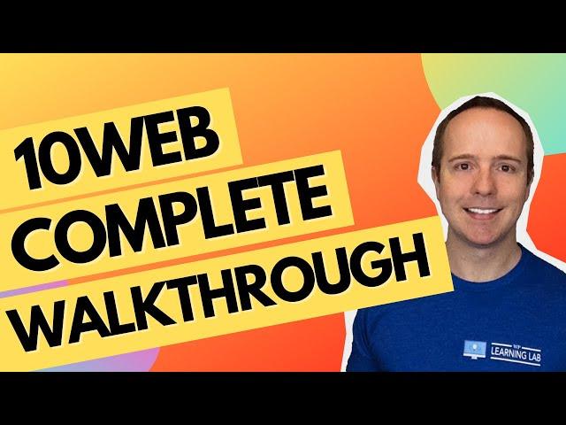 10Web AI Builder + Complete Feature Walkthrough