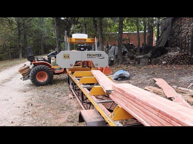 OS 27 Frontier Sawmill Adjusted and Checked Out-First Run