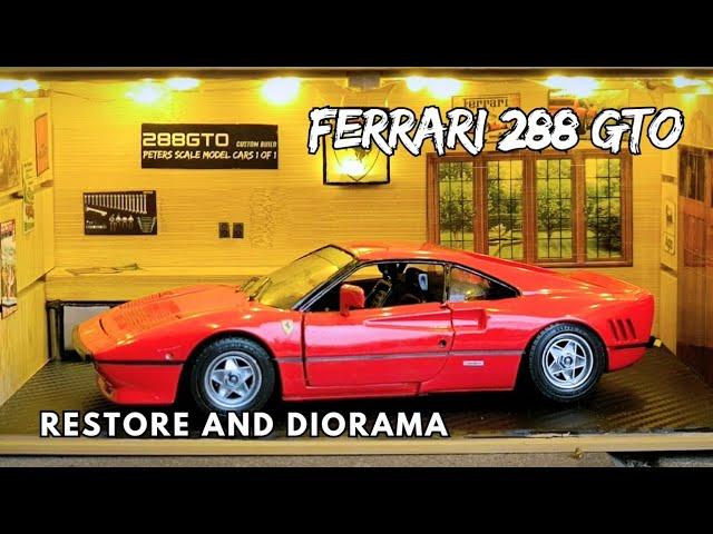 Watch me RESTORE this Ferrari 288 GTO scale model to its former glory!