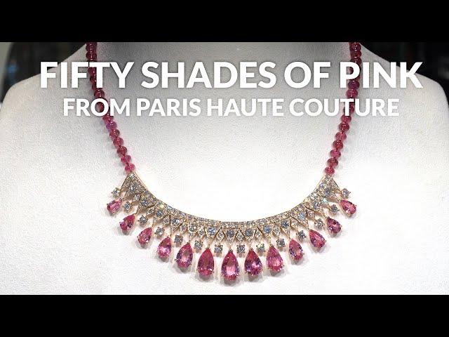 Fifty Shades of Pink from Paris Haute Couture 2019