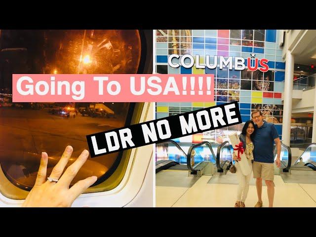 First Time Going To USA | FILIPINA AND AMERICAN COUPLE (Philippines and USA)   I LDR NO MORE!