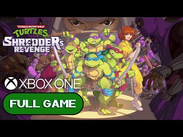 TMNT Shredder's Revenge - Xbox One Longplay/Walkthrough/Playthrough (FULL GAME)