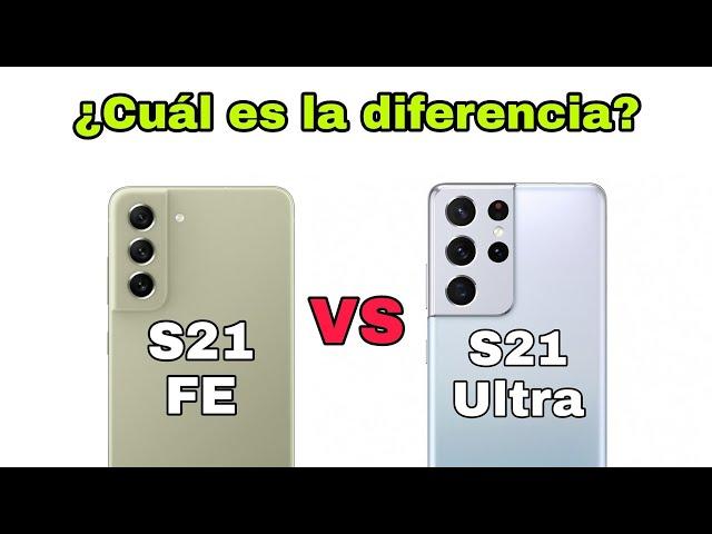  QUÉ PALIZA Galaxy S21 FE VS S21 ULTRA (Comparativa)