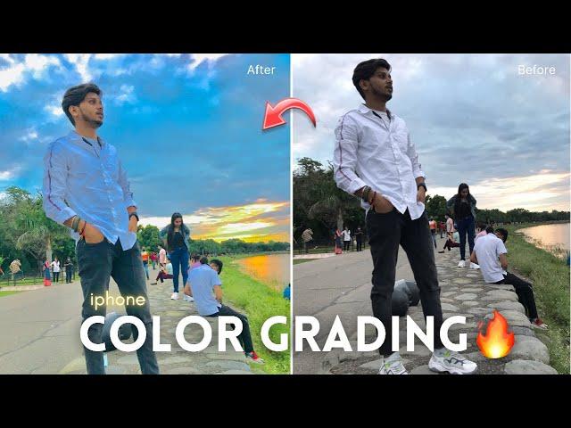 iPhone photography | photo editing app | color grading | dev