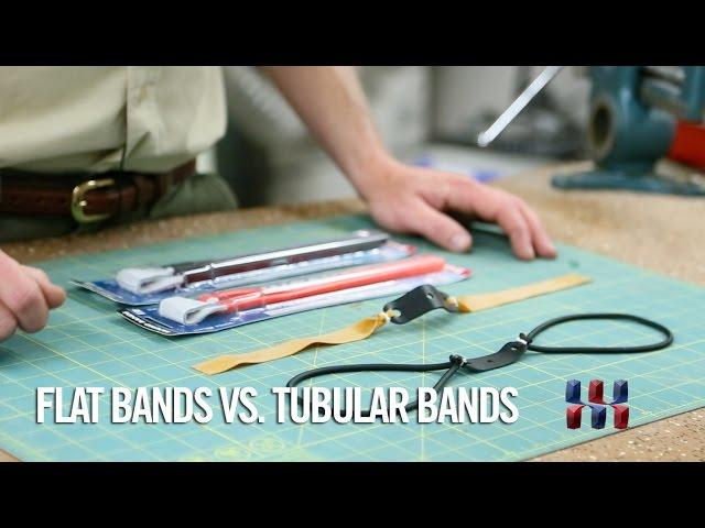 Flat vs Tubes - Which is best for slingshots?