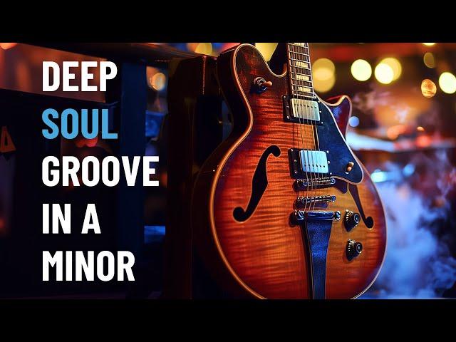 Deep Soul Groove Backing Track in A Minor