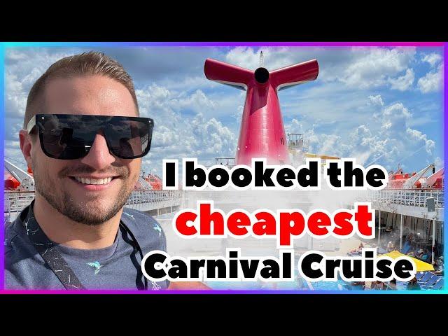 I tried the CHEAPEST Carnival Cruise I could find: Here's What Happened: Carnival Paradise