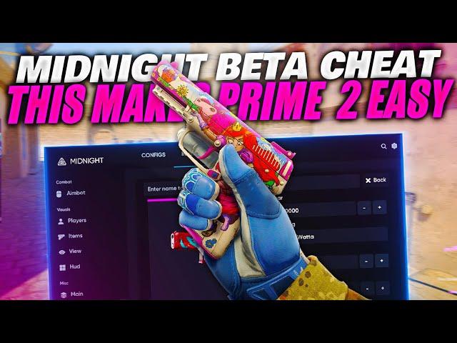 This CS2 Cheat Makes PRIME SUPER EASY (Midnight Beta)