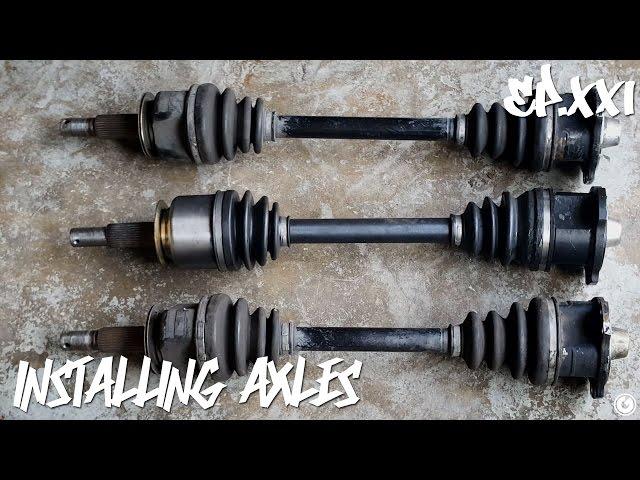 Axle install DIY 240sx | Ep. XXI - GTS13