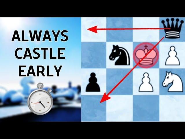 This Is Why You Castle Early | chess.com