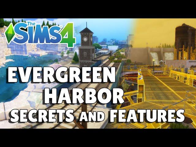 Evergreen Harbor World Secrets And Features | The Sims 4 Eco Lifestyle Guide