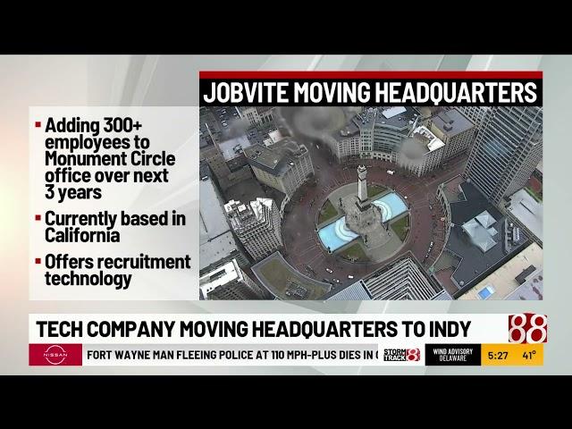 Tech company Jobvite moving HQ to Indy