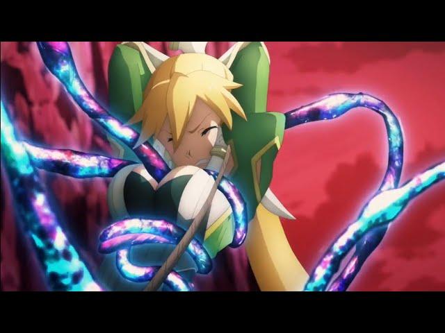 Tentacle Time with Leafa || Ecchi anime|| Sword Art online