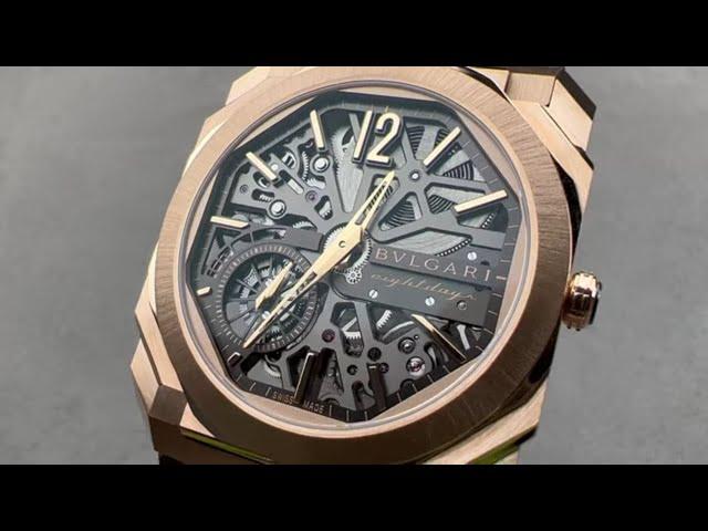 Bulgari Octo Finissimo Skeleton 8 Days 103667 BVLGARI Watch Review