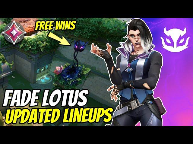 Updated Fade Lotus Line-ups You Must Know - Tips And Tricks Valorant
