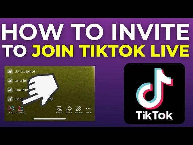 How To Invite Someone To Join TikTok Live (2025)