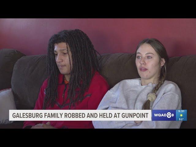 Galesburg family speaks out following armed home robbery