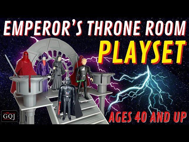 Epic NEW Star Wars ROTJ Emperor Throne Room Action Figure Playset