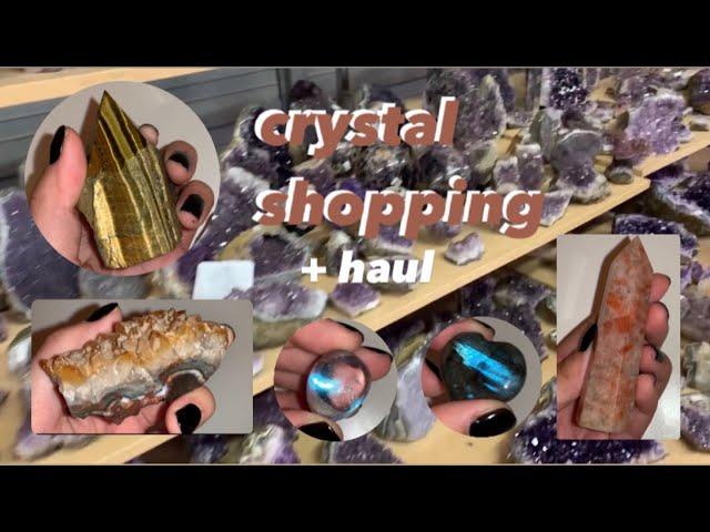 CRYSTAL SHOP WITH ME  Crystal Sand Mining + Haul | Avery Leigh