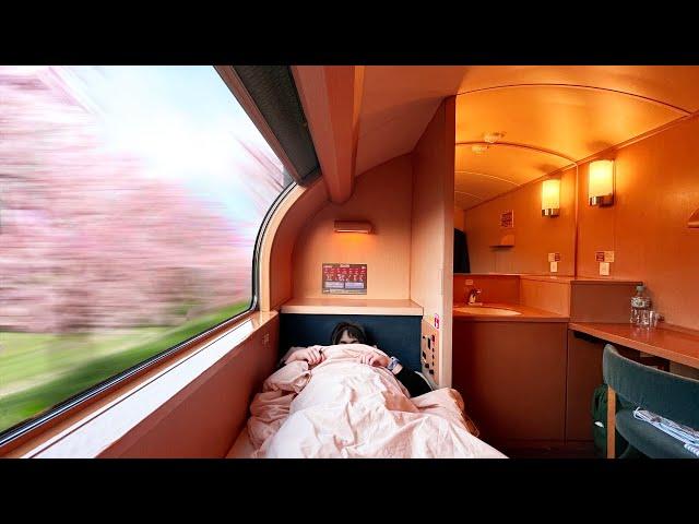 10 Hours on Japan’s First Class Overnight Train |  Sunrise Express