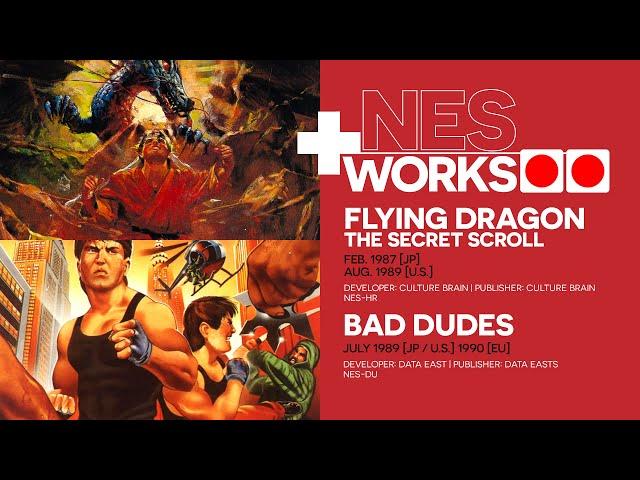 Secret Service, secret scrolls: Bad Dudes & Flying Dragon | NES Works 138