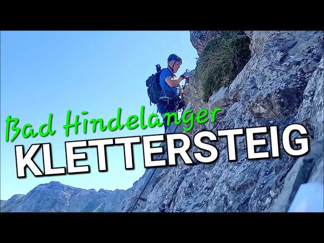 ‍️ Edelried Klettersteig Oberjoch Bad Hindelang im Allgäu | Iseler Zipfelsalpe Zipfels-Wasserfälle